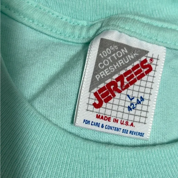 Vintage Sea World Puffins Nature Shirt Mens Large Graphic Made USA Jerzees Tee - Picture 6 of 8